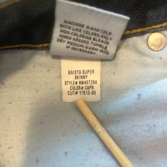 Hudson Krista Super Skinny Jeans Size 31 High Waist *Measurements* VGUC - Picture 6 of 11
